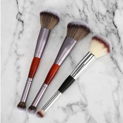 Wholesale Single double head makeup brush blush brush nose shadow eye shadow makeup brush beauty makeup tool